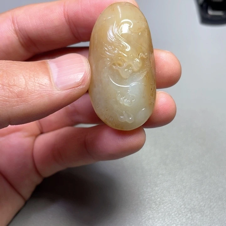 和田玉吊坠(不含链)未镶嵌明***你