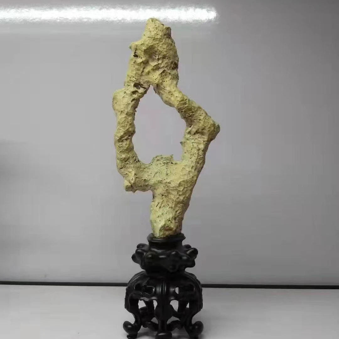 （100-1000直播付米链接）一个石戈壁石摆件手把件