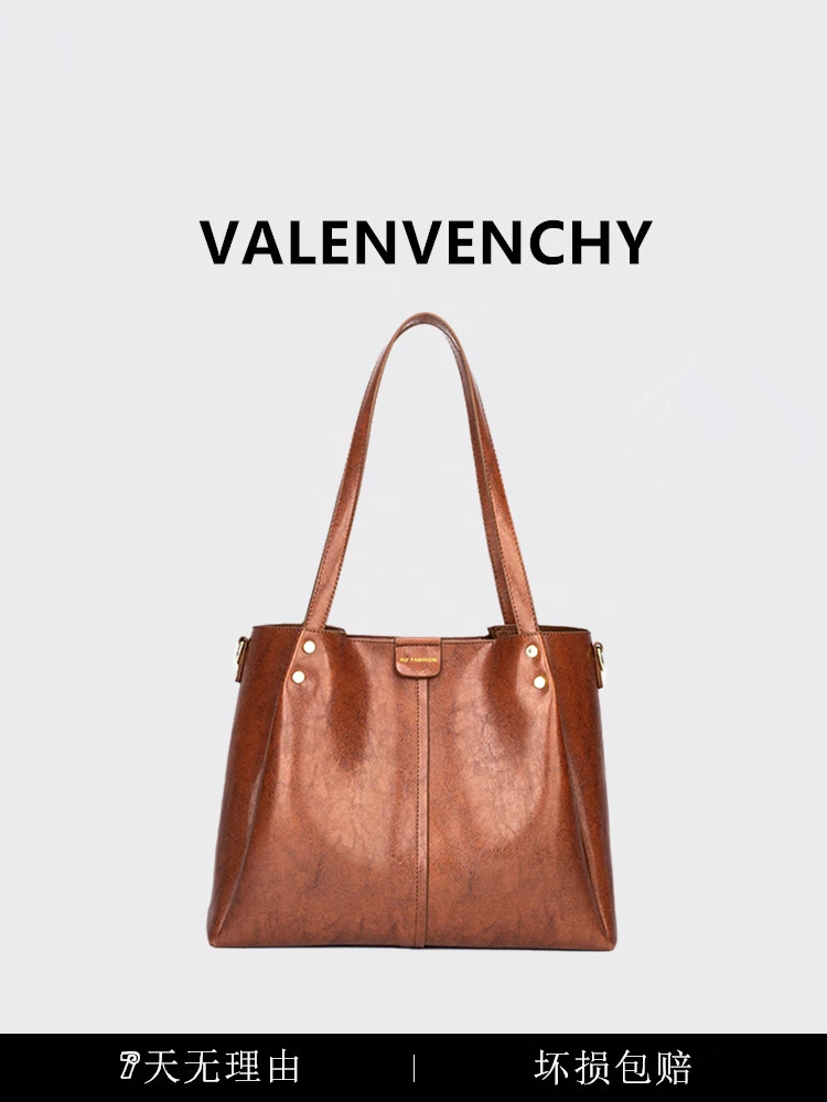 VALENVENCHY/华伦曼祺 2023新款时尚轻奢手提包大气简约单肩包T3