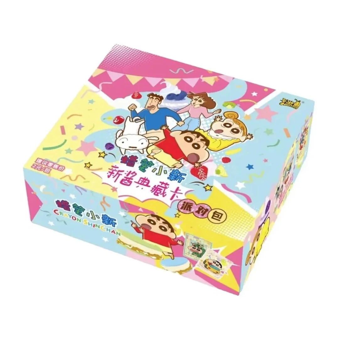 盒【卡游】蜡笔小新派对包第一弹新酱典藏包收藏卡牌