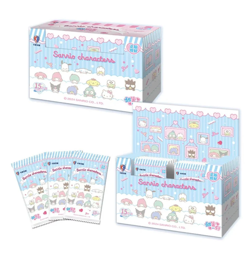 非酋【卡宝文创】 三丽鸥家族 • 水晶卡  第1弹 甜蜜一刻 卡牌盲盒