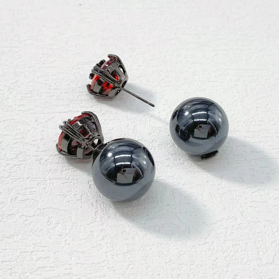 铜合金耳饰 木木（ZF1452）16毫米 耳饰