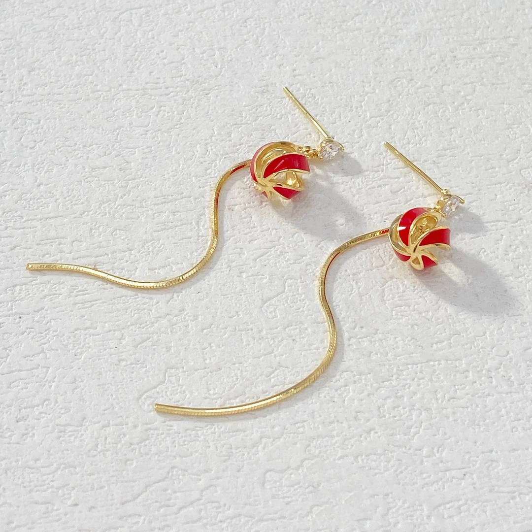 925银耳饰 ——木木（QA276）925银耳饰