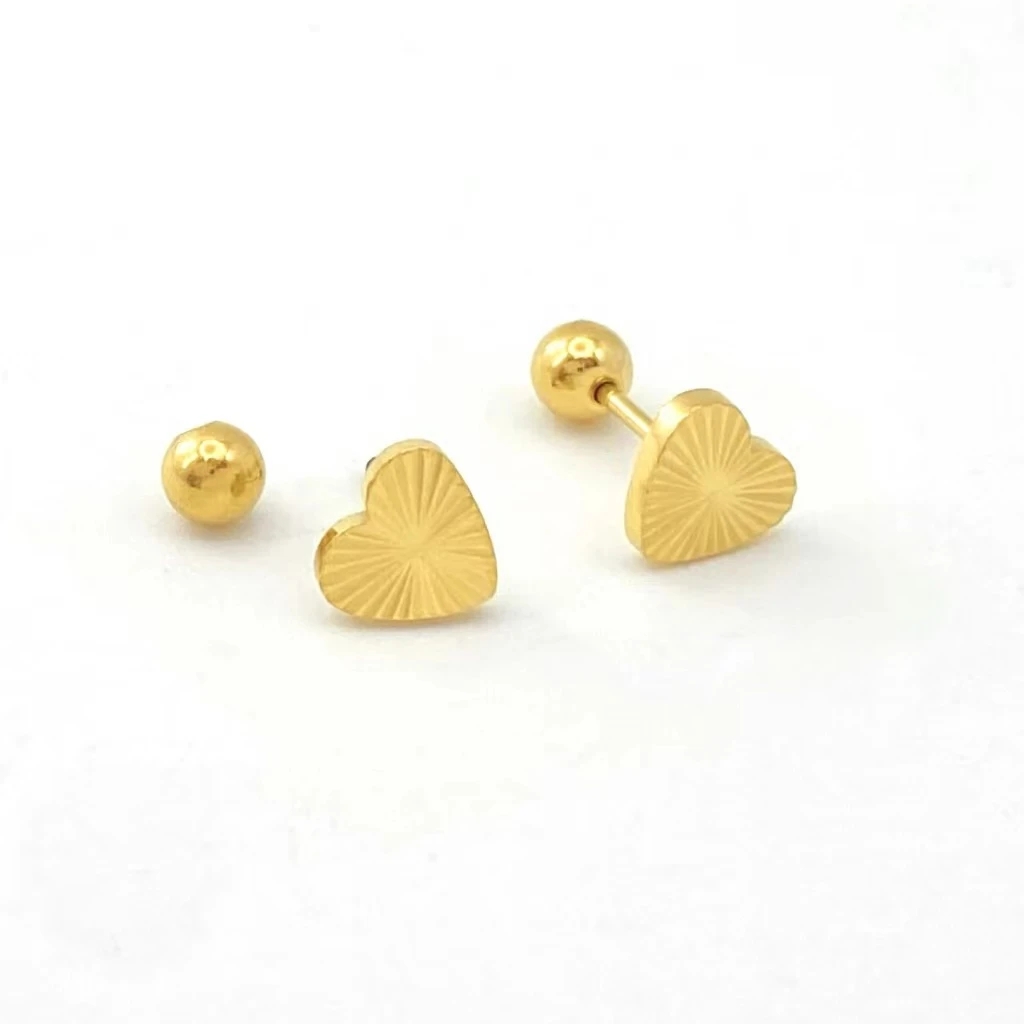 钛钢耳饰 ——木木（RZ2679）  时尚耳饰