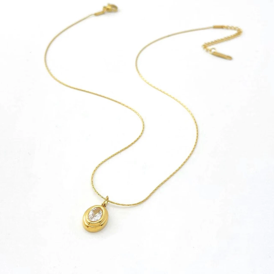 钛钢项链 ——木木（ZF1475） 时尚项链