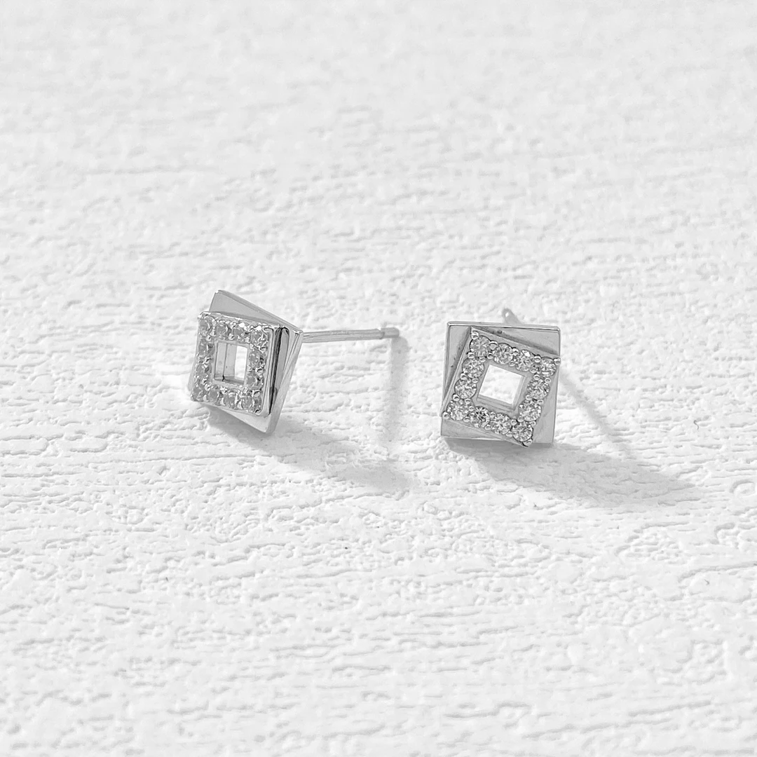 925银耳饰 木木（QA1277）耳饰