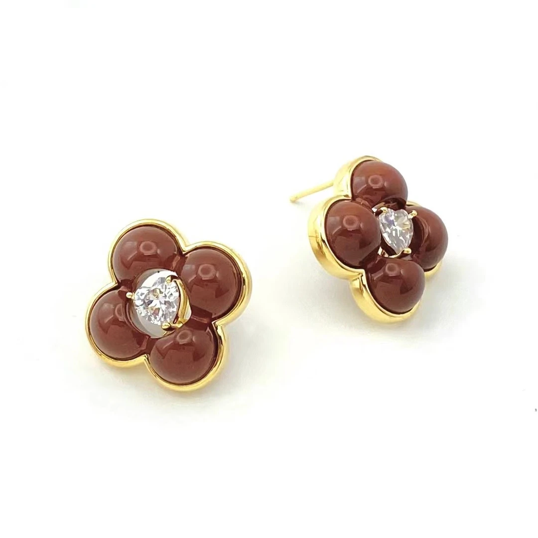 铜合金耳饰 木木（CJ4249）耳饰