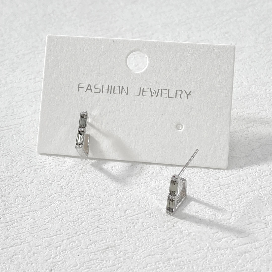 925银耳饰 ——木木（QA1251）925银耳饰