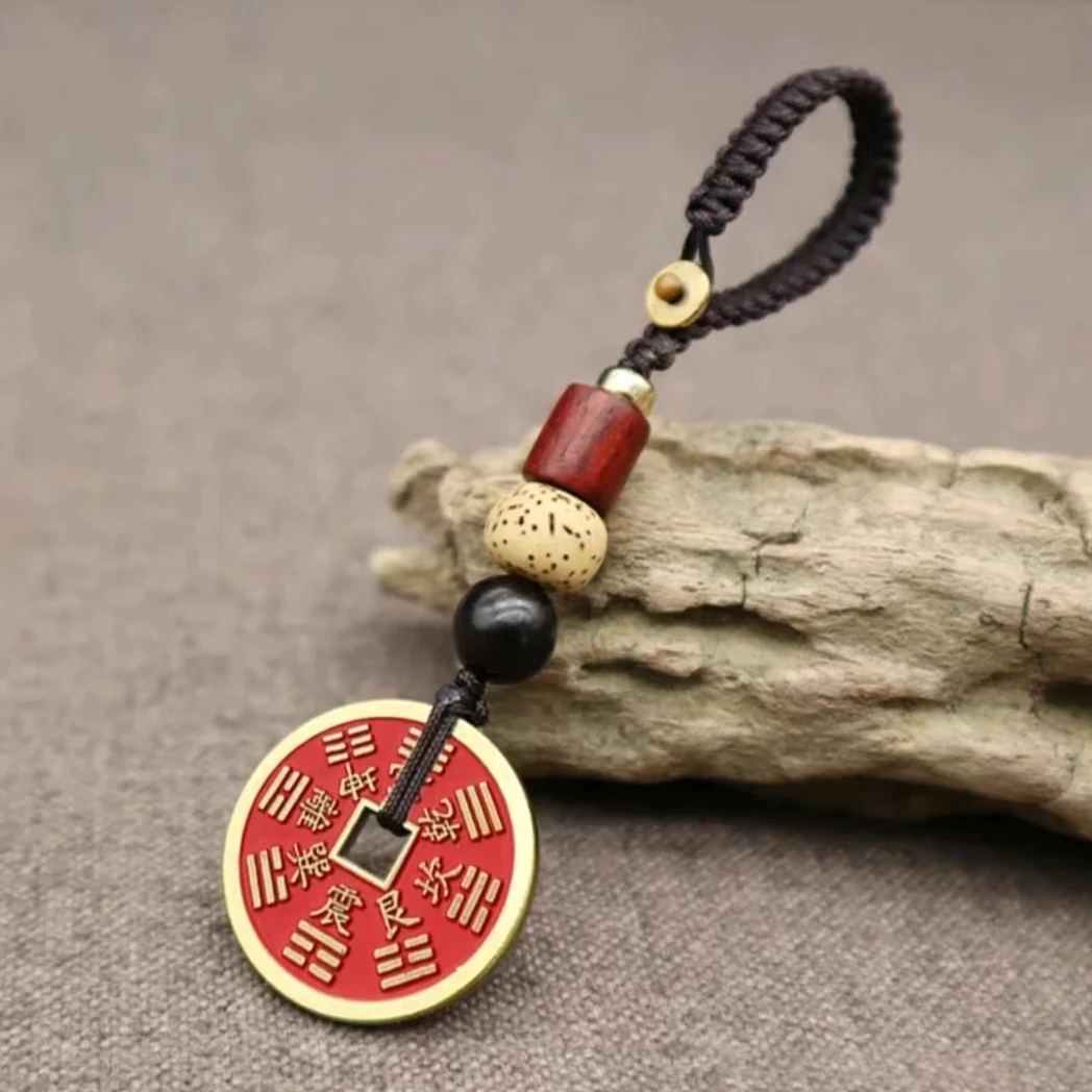 【老师推荐】山花錢钥匙扣挂饰随身戴可挂钥匙