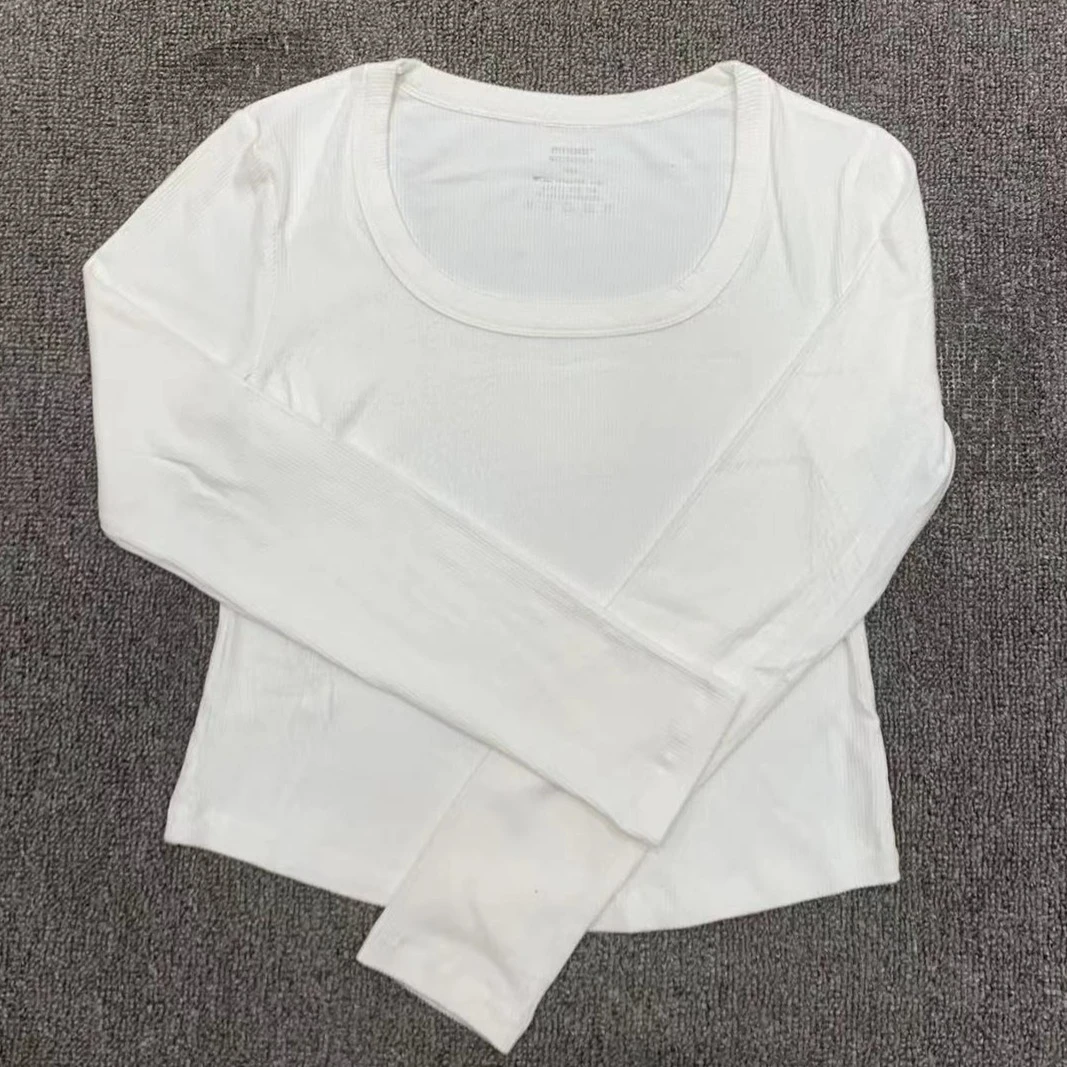 BAOLUOFEIMILI/保罗菲蜜丽6382款时尚针织长袖T恤