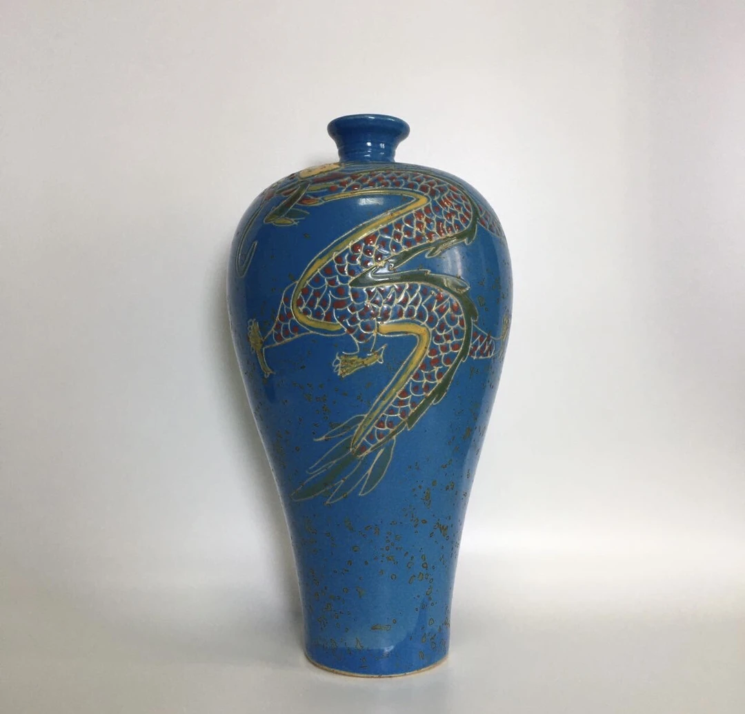 官窑定瓷 瓷器梅瓶