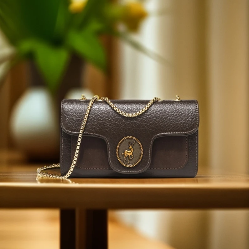 女包包2024秋冬新款小香风菱格链条包洋气单肩斜跨包5593