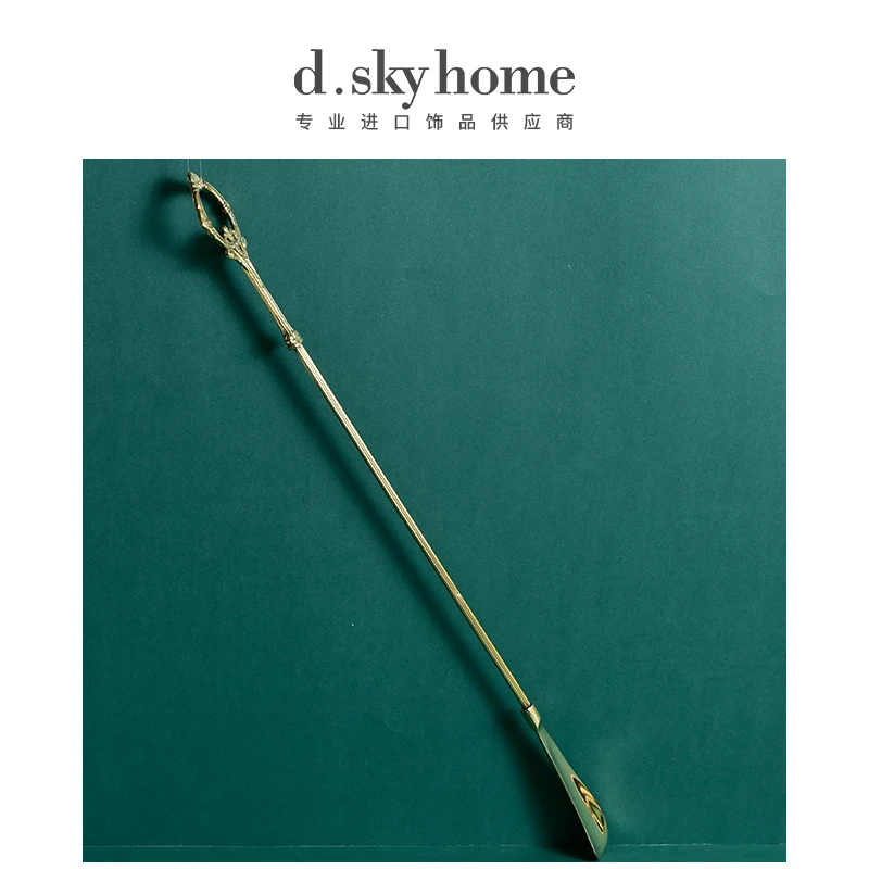 迪斯凯HT进口金色鞋拔子58CM72392#DSK1124