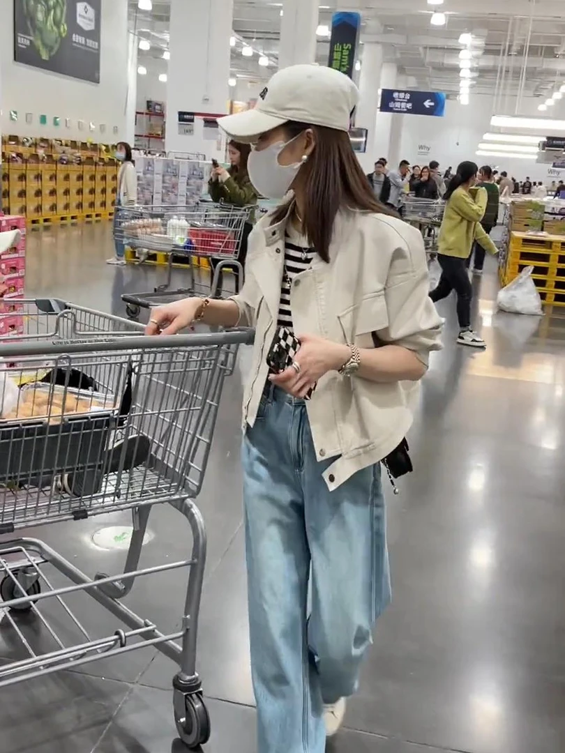 2025春秋短款女装皮衣外套韩版皮夹克外套