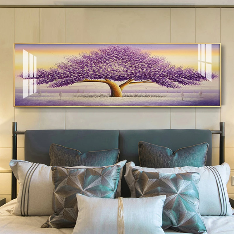 十字绣2025新款线绣客厅卧室床头画爱情树自己绣手工简约现代满绣