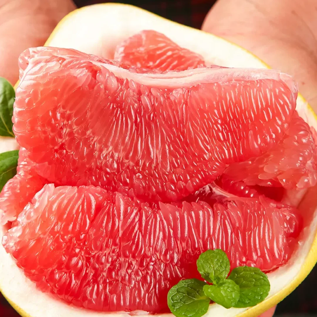 【红心蜜柚】当季新鲜红心红肉带箱4.5斤-5斤柚子现摘现发饱满多汁