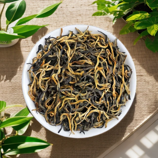 古树红茶云南凤庆滇红茶叶花蜜香金芽金丝一叶正宗原产地精制