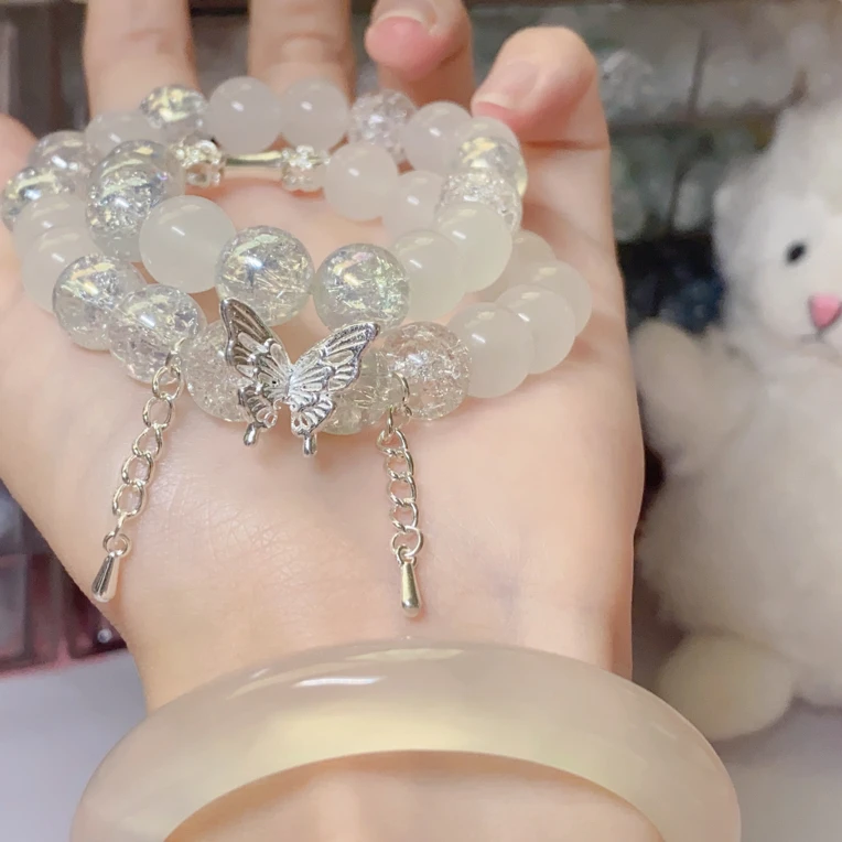 猫屿Diy设计款专属链接手工仙女仙气精美琉璃串珠送礼女生男生