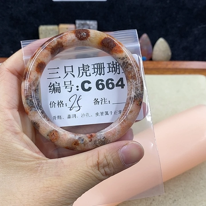 硅化珊瑚（珊瑚玉）1未镶嵌爱****s