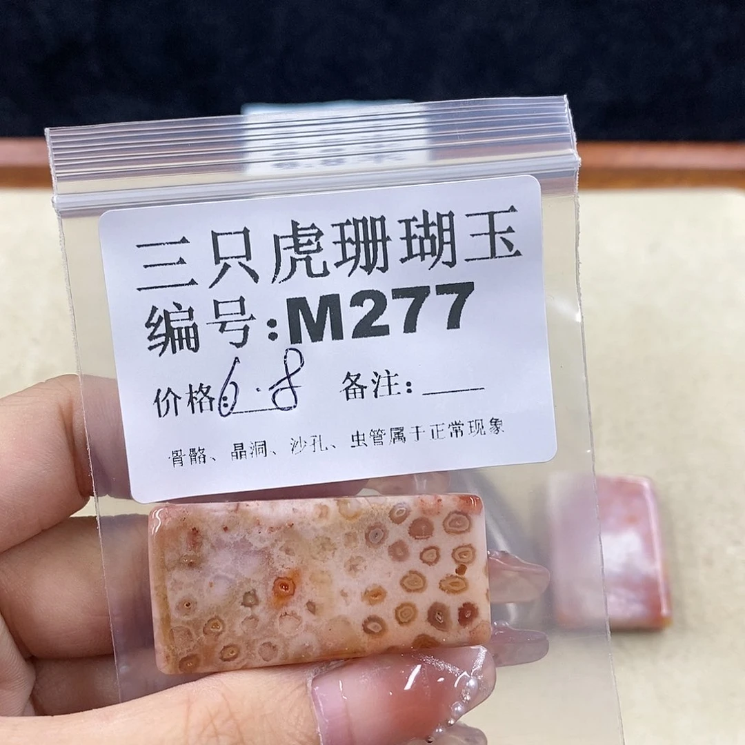 硅化珊瑚（珊瑚玉）1未镶嵌别***肉