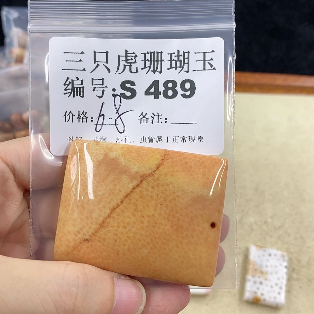 硅化珊瑚（珊瑚玉）1未镶嵌梦**月