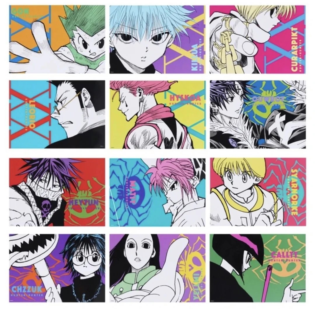 全职猎人原画艺术卡