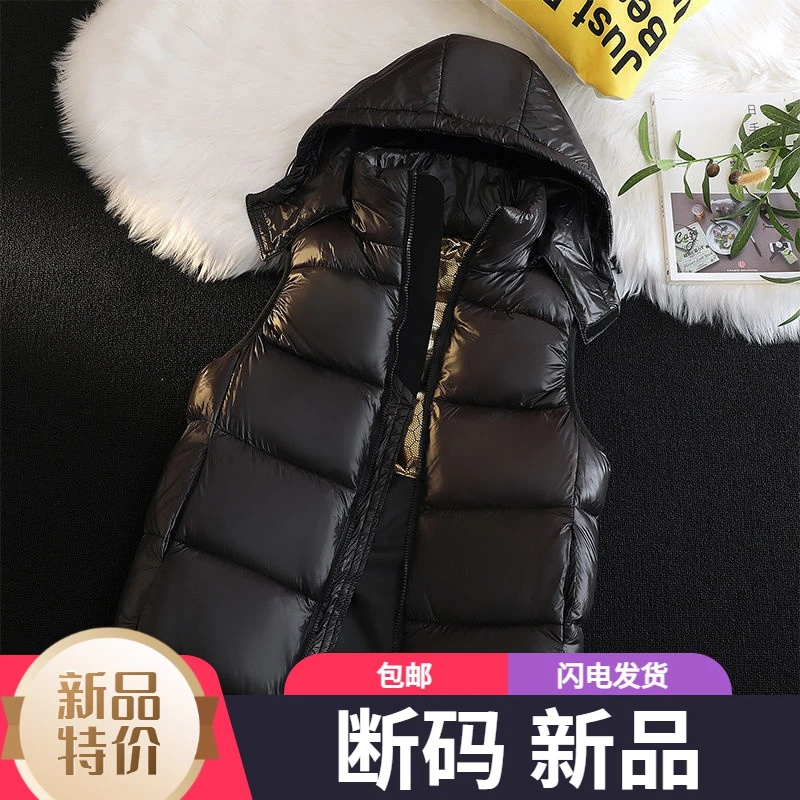 艾菜羽绒服新款爆款正品情侣羽绒马甲男款季加厚运动户外秋冬款