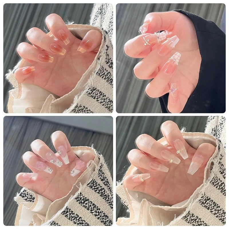 15.9水晶手工穿戴甲直播链接手工穿戴甲