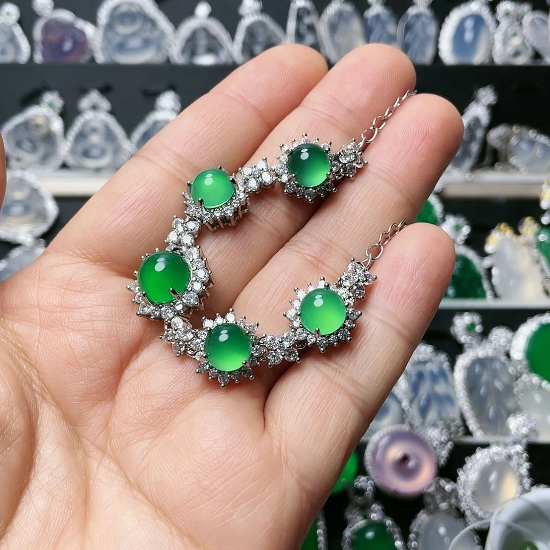 玛瑙/玉髓手链合金