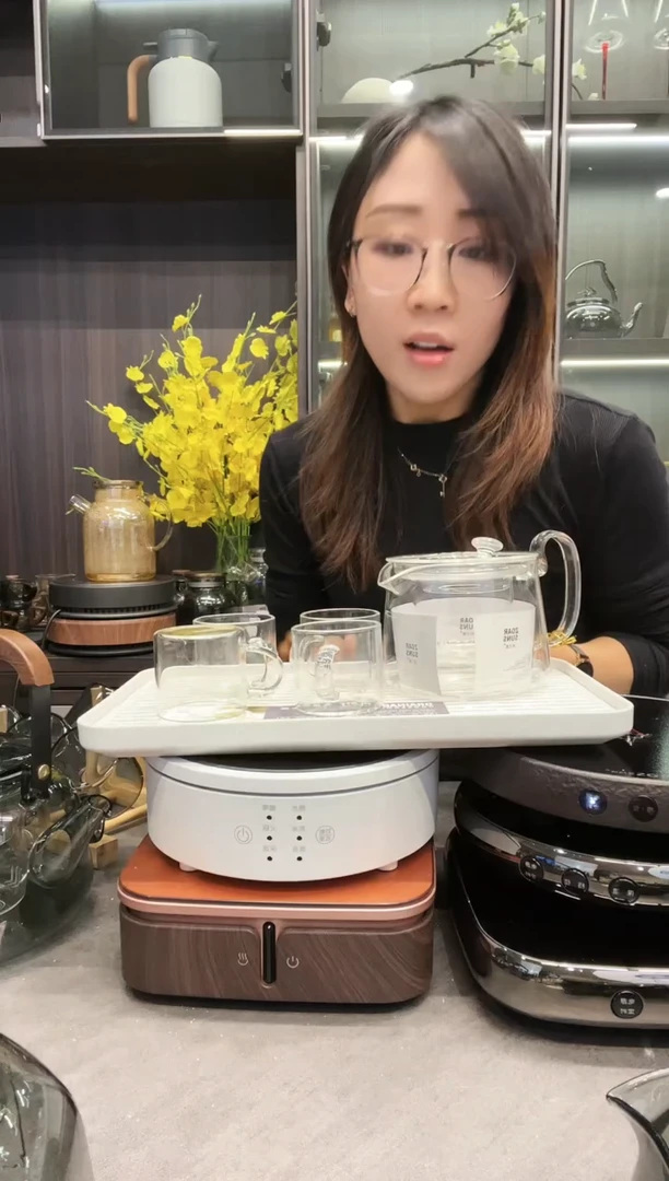 【闪购商品】@Z041+4小杯+沥水茶盘(小)