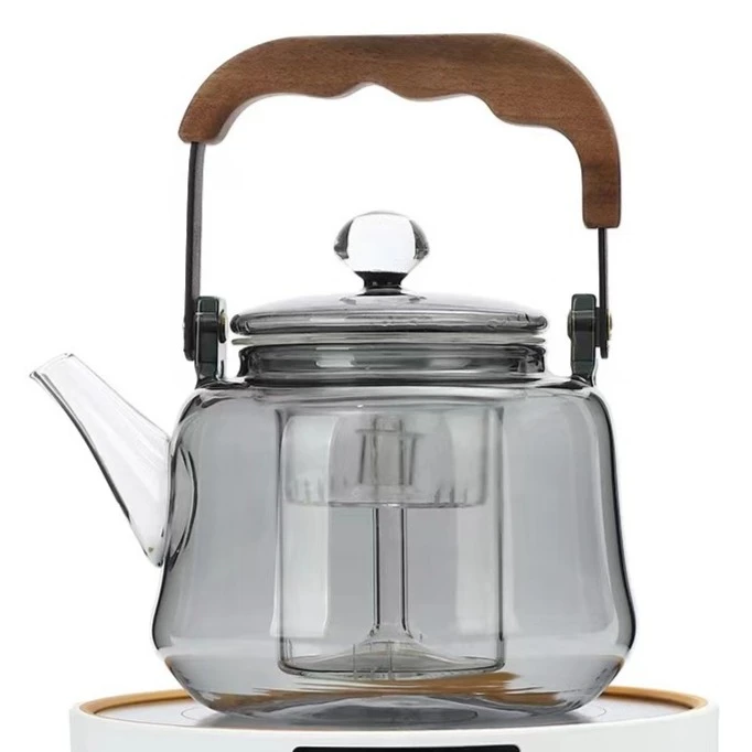 煮茶壶福云壶烧水泡茶专用电陶炉耐高温家用养生花茶具提梁蒸茶器