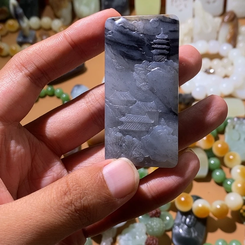 【闪购商品】和田玉挂件定制未镶嵌凯*