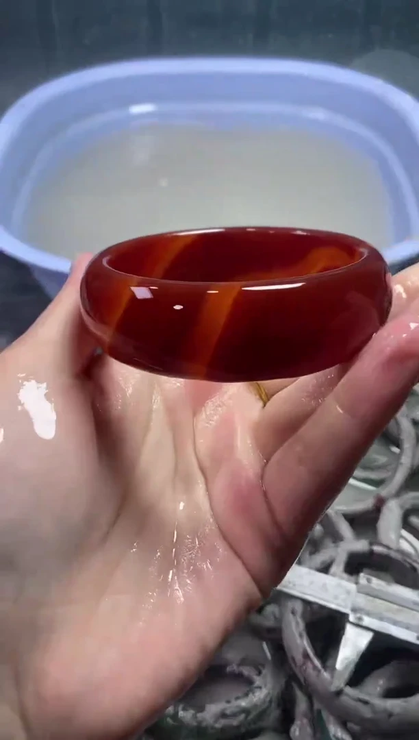 【闪购商品】玛瑙/玉髓手镯未镶嵌215 6263