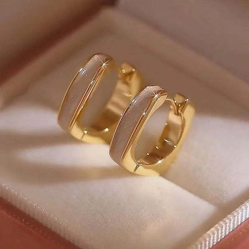 2024新款适合夏天的高档耳环女轻奢高级感几何耳钉耳饰耳扣气质