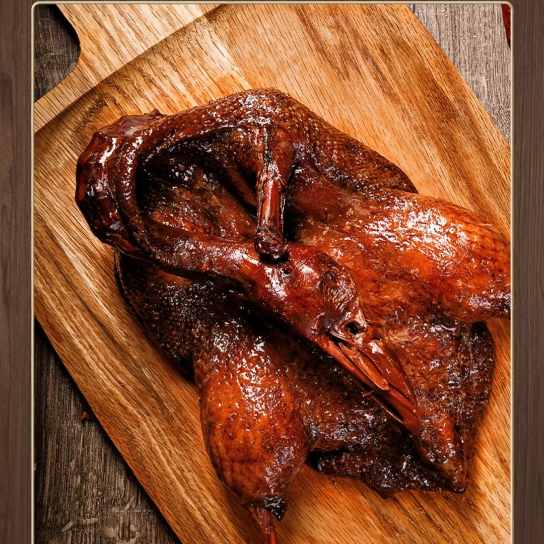 徽母百年徽州酱板鸭腊鸭子咸鸭风干鸭安徽特产农家手工自制腊肉味