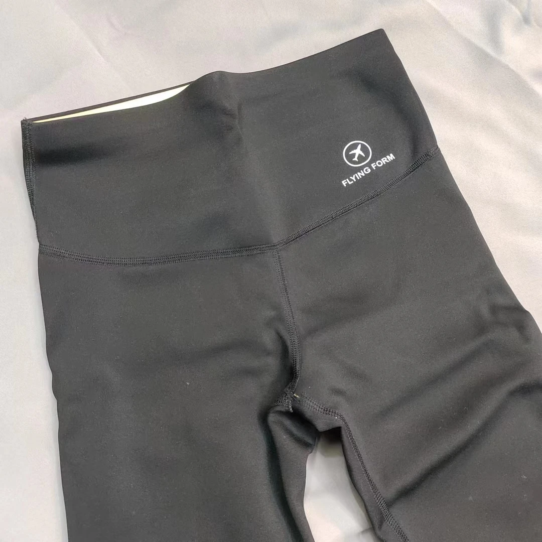 瑜伽孤品福利黑色加厚加绒芭比裤-737