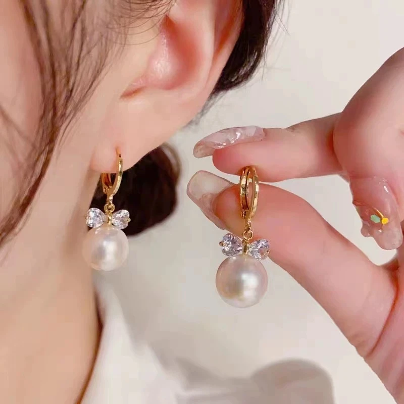 铜合金耳饰 【Q75】气质轻奢百搭简约简约优雅精致网红设计师耳环