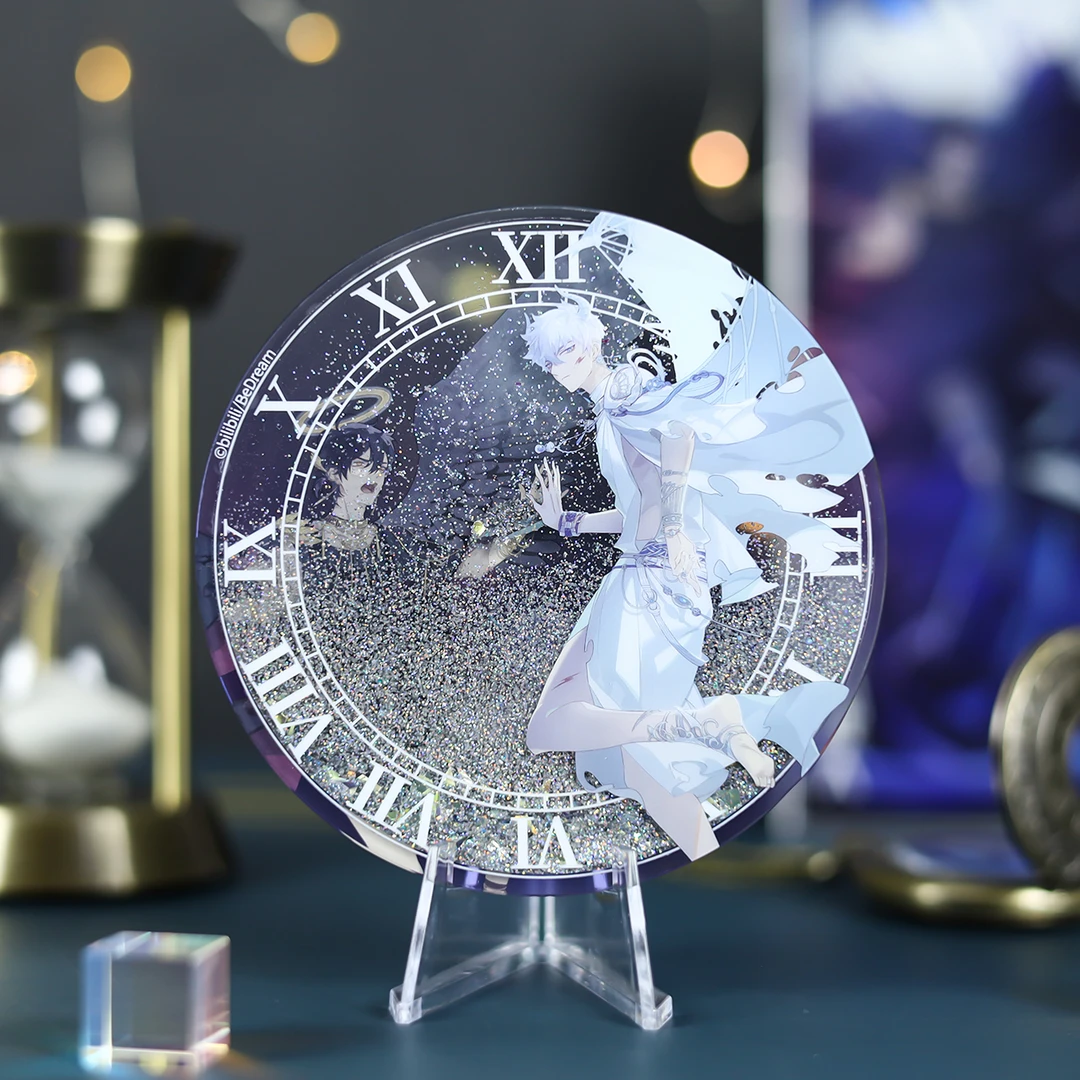 【6折绝版】官方正版 时光代理人异色轮舞系列立牌流沙摆件徽章周边