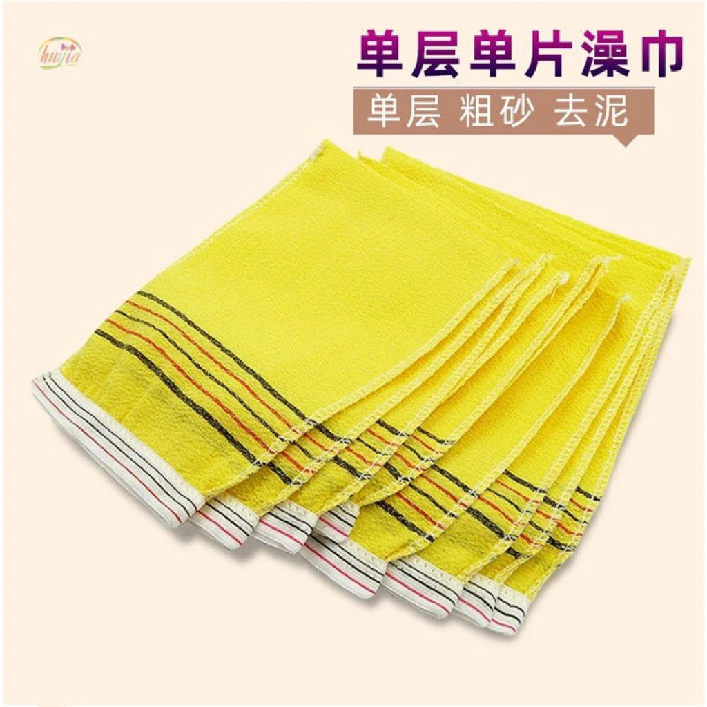 老式一次性强力搓澡巾去污搓泥成人洗澡巾搓澡神器粗纱洗澡神器