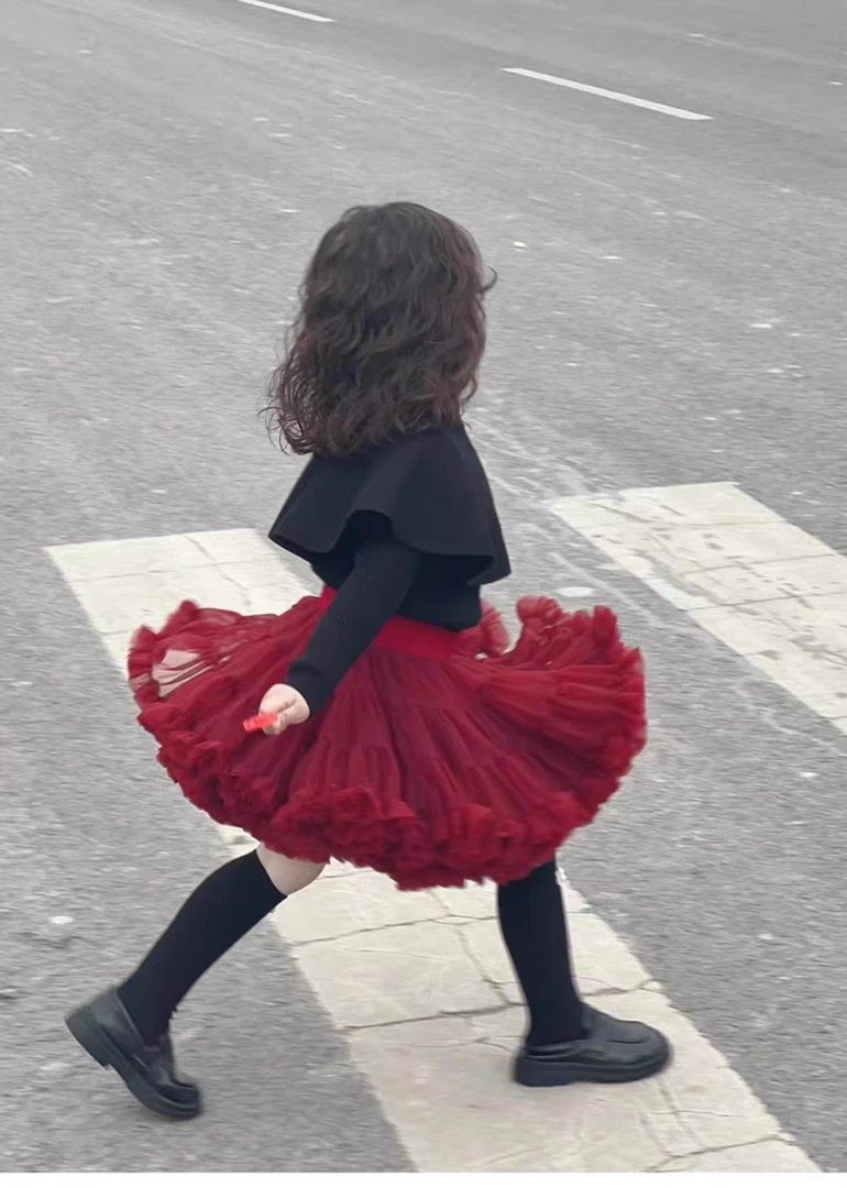 蓬蓬裙渐变周岁生日裙网纱公主裙凸凸裙  备注编码扣号