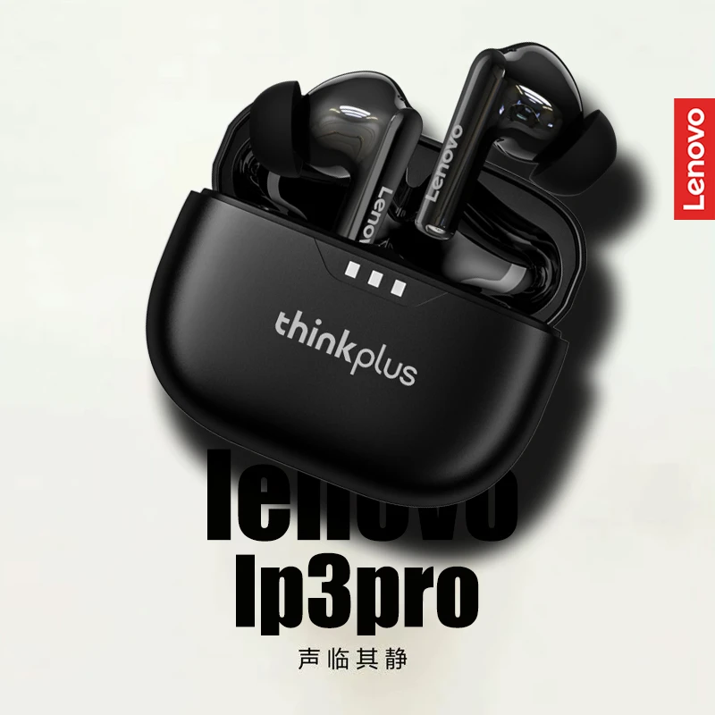 联想原装LP3pro无线蓝牙耳机运动高音质降噪超长续航