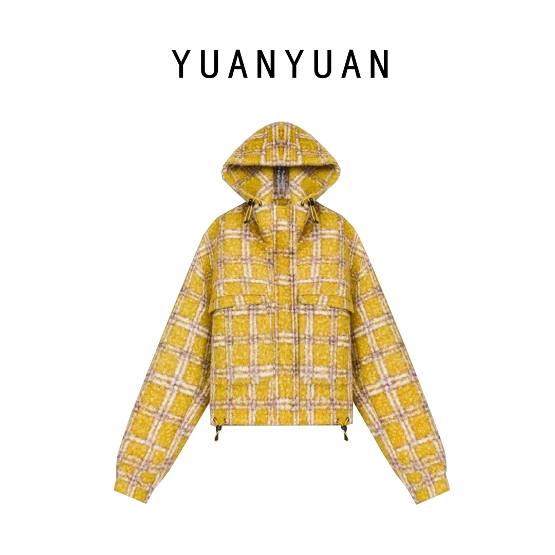 媛媛推荐【流连忘返】2024冬季时尚高级感90白鸭绒服外套A1459