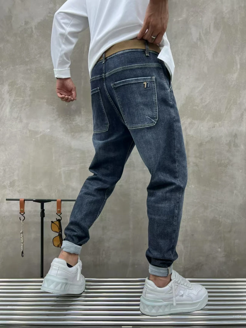 （大饼在北漂）专属福利弹力酷风牛仔裤秋季男长裤