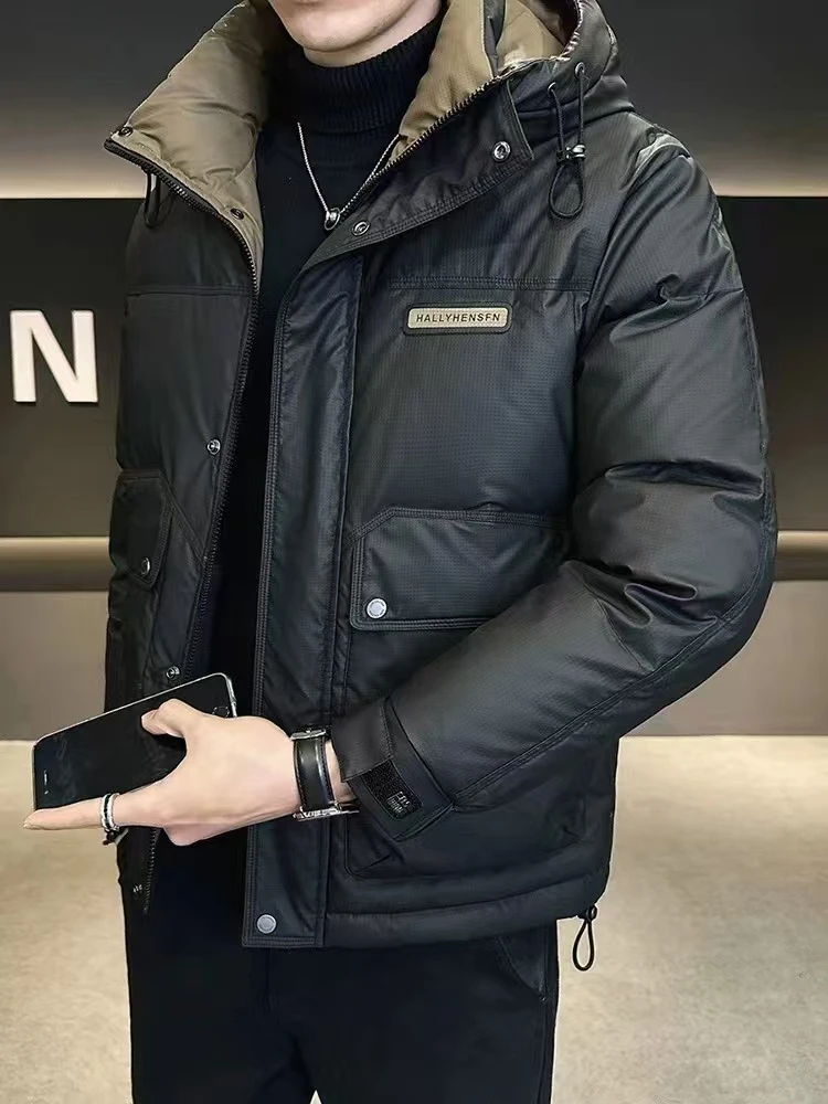 冬季男款羽绒服加厚保暖御寒抗冻潮牌外套