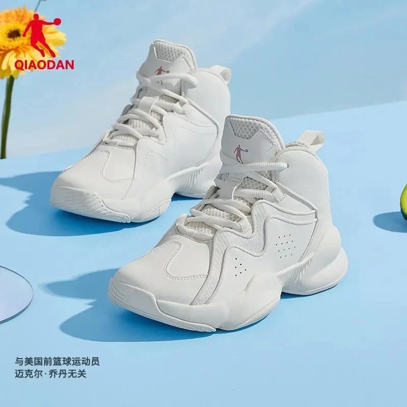 中国乔丹女鞋中高帮篮球鞋潮流休闲跑步鞋女学生百搭运动鞋潮鞋子