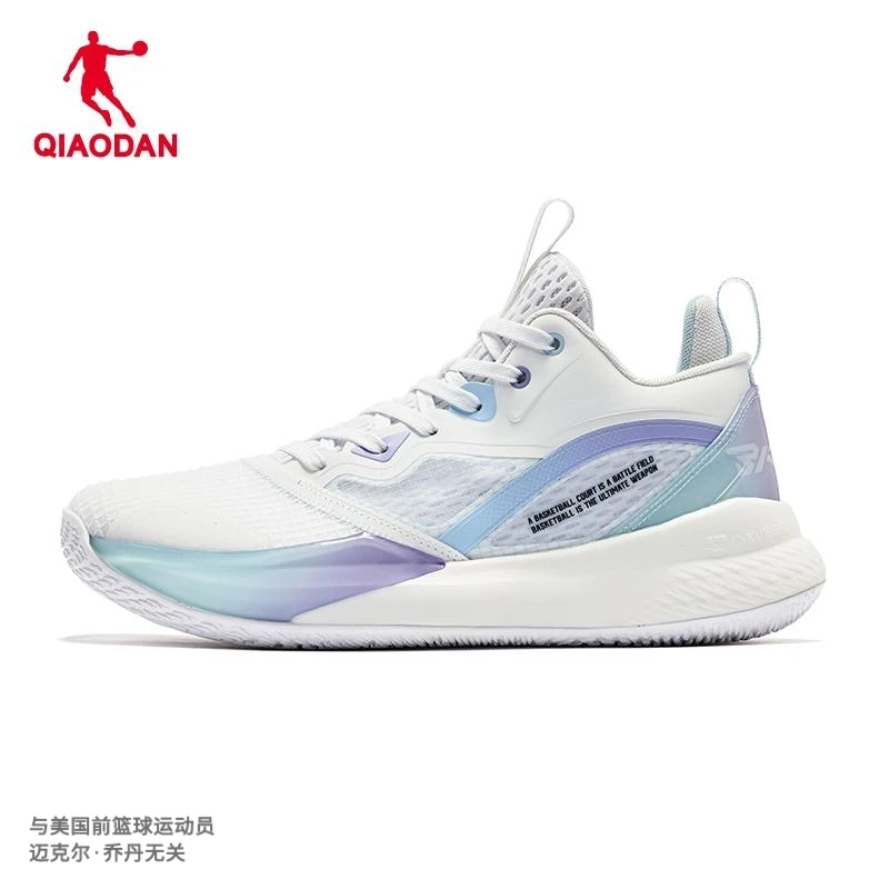 【官方正品】中国乔丹实战篮球鞋男低帮防滑耐磨夏季运动鞋减震网面