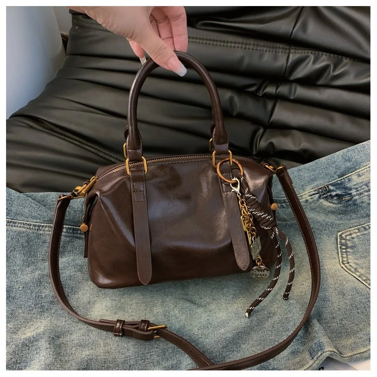 （23cm 11cm 13cm）百搭通勤日常单肩斜挎时尚纯色单肩斜挎手提包包