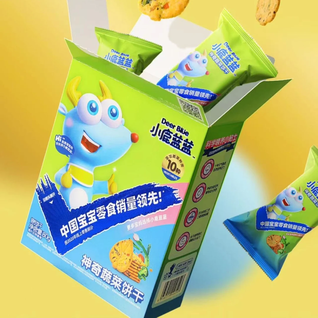 X-L 蓝蓝 神奇蔬菜饼干/树莓椰子饼干