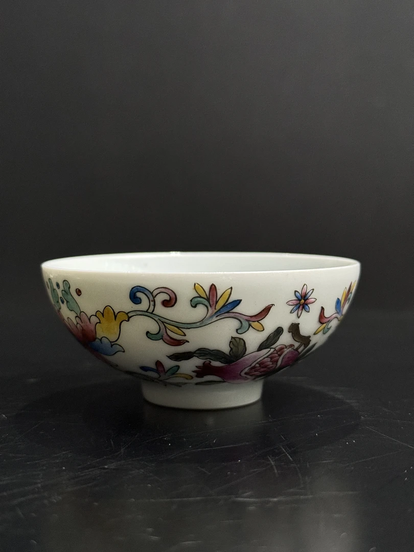 百茗一品·珐琅彩多子多寿普洱杯