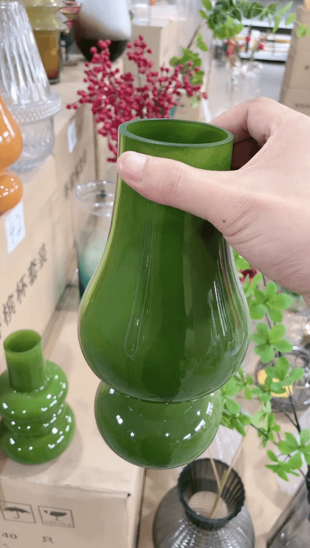 【闪购商品】墨绿葫芦异形